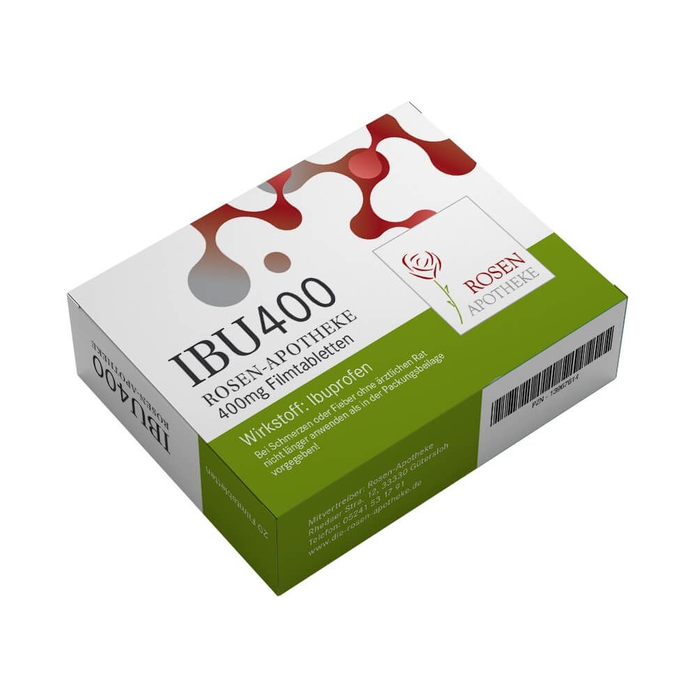 IBU 400 mg Rosen-Apotheke Filmtabletten